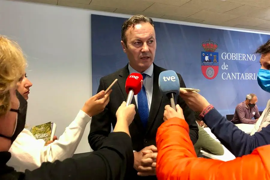 El consejero de Desarrollo Rural de Cantabria, Guillermo Blanco. EFE/ Pablo Ayerbe