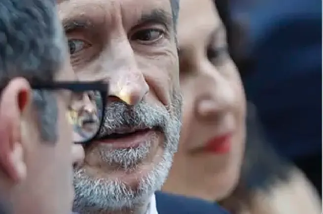 Fernando Grande-Marlaska, ayer en un acto con F&eacute;lix Bola&ntilde;os y Margarita Robles. MARISCAL EFE