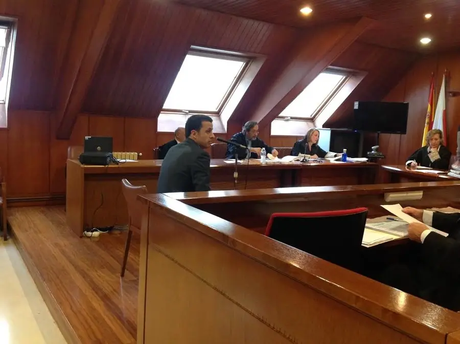 El juez Luis Acayro S&aacute;nchez L&aacute;zaro en un juicio contra &eacute;l