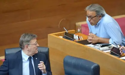 Ximo Puig con su ex 'n&uacute;mero dos', Manolo Mata, abogado del principal implicado