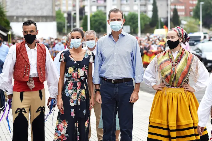 29-08-2020 Torrelavega 

Los Reyes Don Felipe VI y Do&ntilde;a Letizia visitan el Mercado Nacional de Ganados de Torrelavega
 

Fotos: Juan Manuel Serrano Arce
