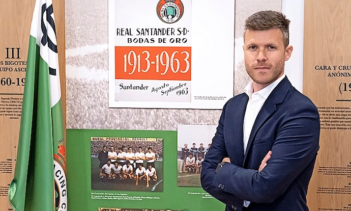 Mikel Martija es el nuevo director deportivo del Racing. / RRC