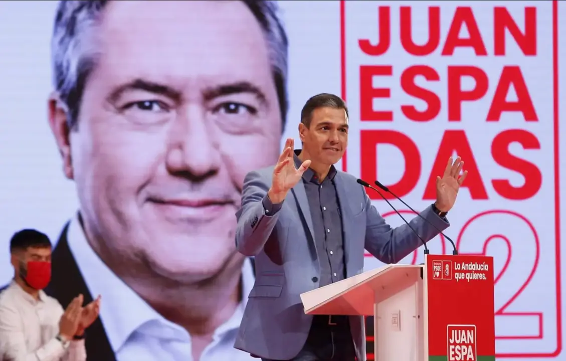 S&aacute;nchez en Andaluc&iacute;a.