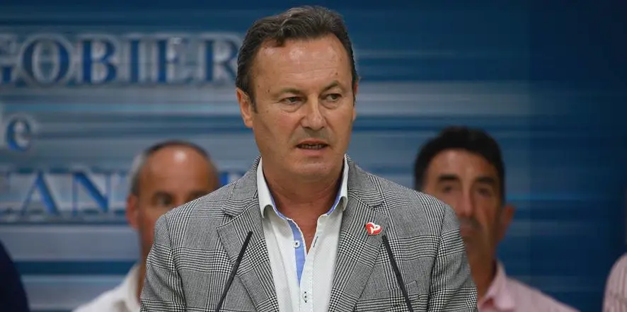 Guillermo Blanco durante una rueda de prensa./ EFE