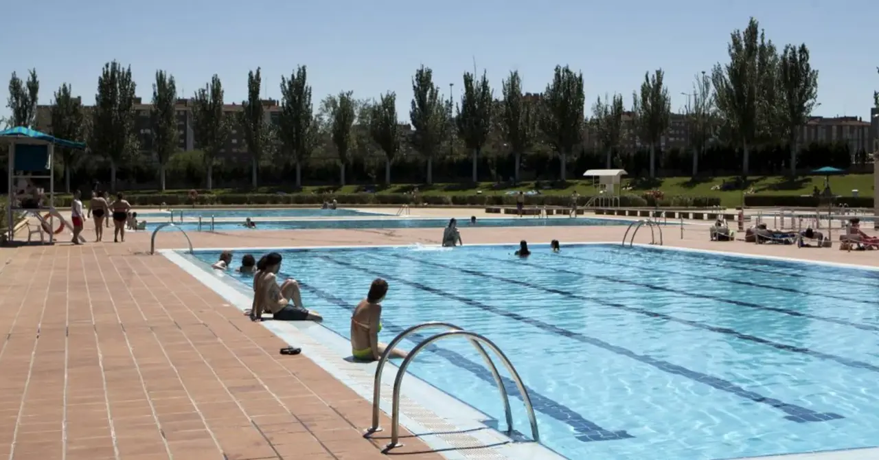 Piscina municipal en Zaragoza