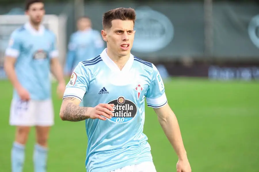Alfon fue uno de los fichajes del Celta el verano pasado.