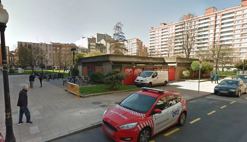 Zona del Parque de la F&aacute;brica del Gas en la que tuvo lugar el suceso. / ALERTA