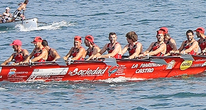 &lsquo;La Marinera&rsquo;, en la regata de Castro de hace siete d&iacute;as.