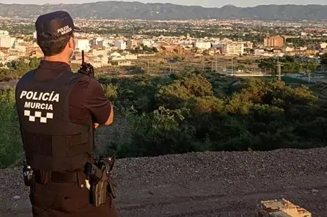 Foto de archivo de la Polic&iacute;a Local de Murcia.@MurciaPolicia