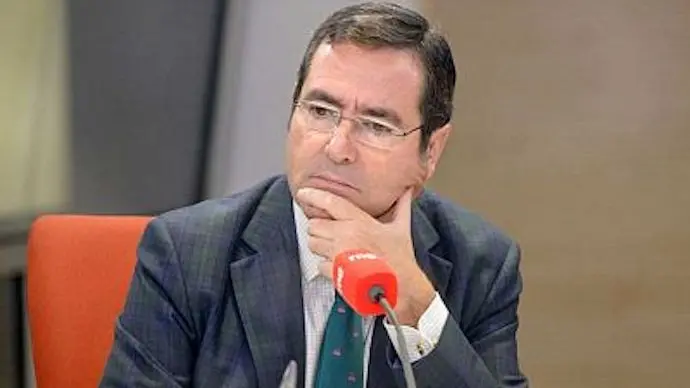 El presidente de CEOE, Antonio Garamendi.