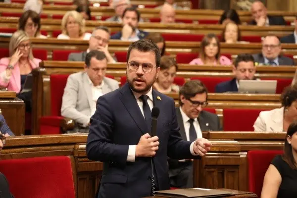 El presidente de la Generalitat, Pere Aragon&egrave;s. / AEE