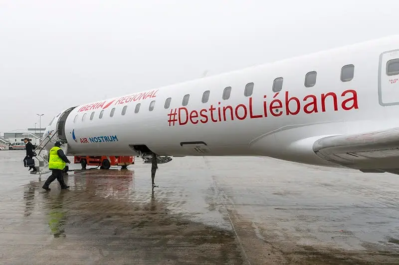 Imagen de un avi&oacute;n de Air Nostrum. /Alerta