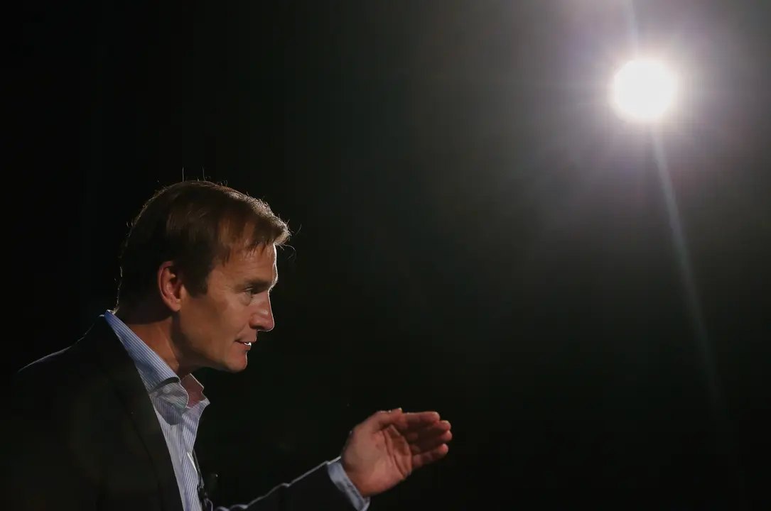 El consejero delegado de M&aacute;sM&oacute;vil, Meinrad Spenger./Juan Herrero.