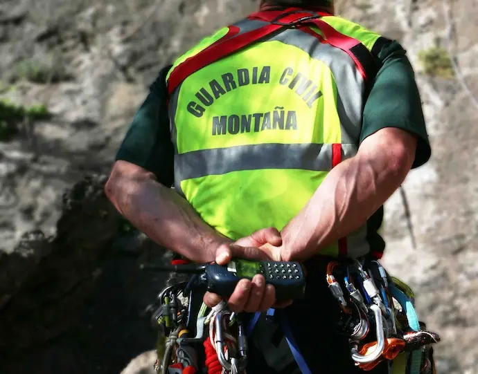 Especialista del Grupo de Rescate e Intervenci&oacute;n de Monta&ntilde;a de la Guardia Civil (Greim)
GUARDIA CIVIL
(Foto de ARCHIVO)
11/2/2021