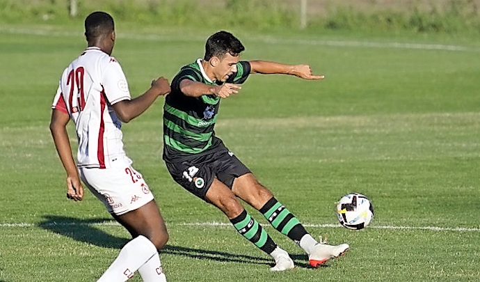 Borja Dom&iacute;nguez ha rendido a un buen nivel durante la actual pretemporada. / RRC