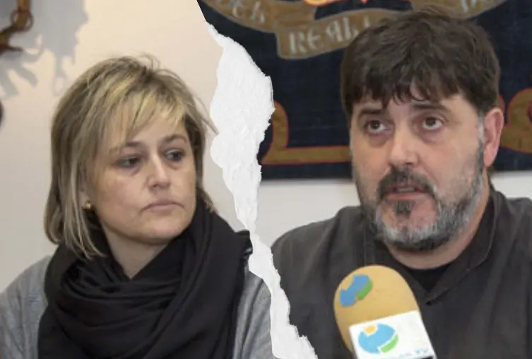 La alcaldesa de Camargo, Esther Bolado, y el concejal de Econom&iacute;a y Hacienda, H&eacute;ctor Lav&iacute;n.
