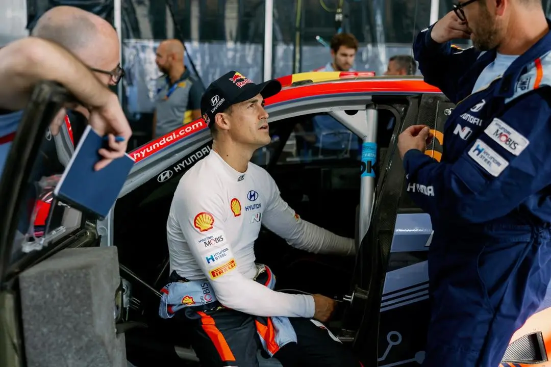 El espa&ntilde;ol Dani Sordo (Hyundai Motorsport).