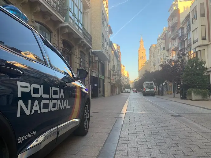 Un veh&iacute;culo de la Policia Nacional. / AEE