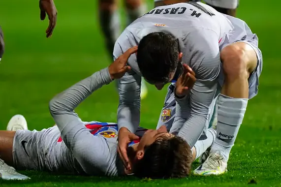 Pablo Torre, tras marcar su gol en Pilsen. DAVID JOSEK AP