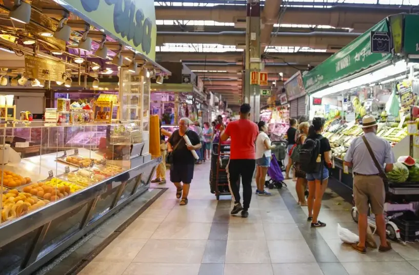 Un mercado en Madrid, en una imagen de archivo. EFE/V&iacute;ctor Casado
