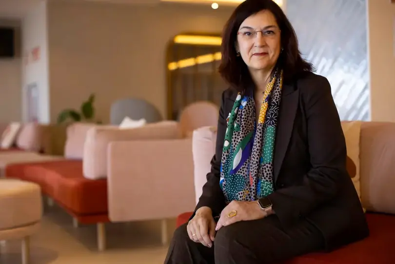La presidenta de la Comisi&oacute;n Nacional de los Mercados y la Competencia, Cani Fern&aacute;ndez, abordad en una entrevista con EFE, entre otras cuestiones, la intervenci&oacute;n en el mercado energ&eacute;tico y las sanciones a las principales constructoras de Espa&ntilde;a. EFE/Quique Curbelo