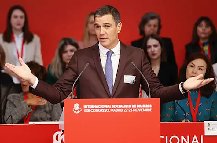 Pedro S&aacute;nchez, este martes. MARISCAL EFE