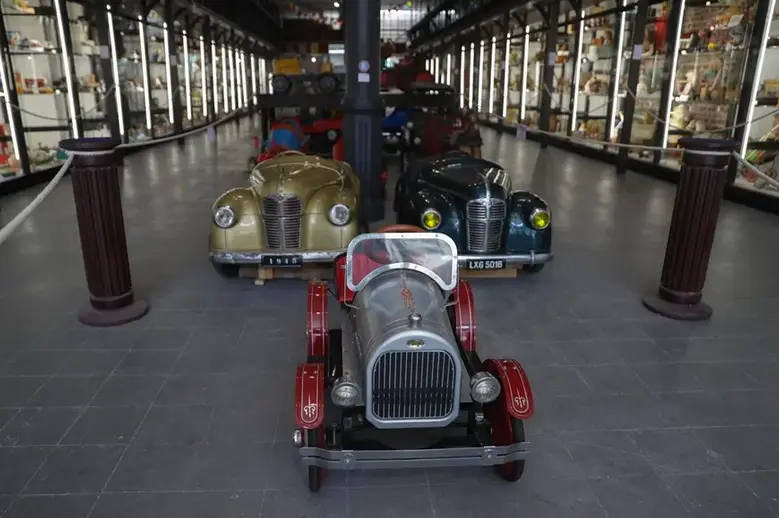 Fotograf&iacute;a de un juguete antiguo que forma parte de la colecci&oacute;n de piezas del museo "El Juguetero", el 18 de noviembre de 2022, en Montevideo (Uruguay). EFE/ Alejandro Prieto