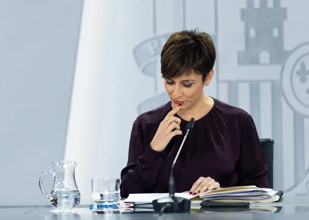 La ministra de Pol&iacute;tica Territorial y portavoz del Gobierno de Espa&ntilde;a, Isabel Rodr&iacute;guez. / Eduardo Parra