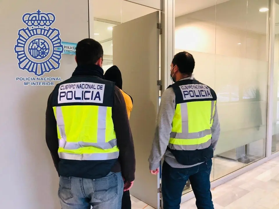 Agentes de la Polic&iacute;a Nacional. / E.P.