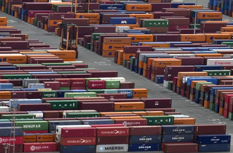 Vista de la terminal de contenedores del Puerto de Barcelona. EFE/Alejandro Garc&iacute;a/Archivo