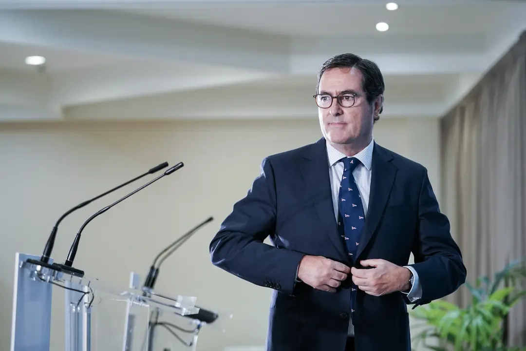Archivo - El presidente de la CEOE, Antonio Garamendi, en una imagen de archivo. - I&ntilde;aki Berasaluce - Europa Press