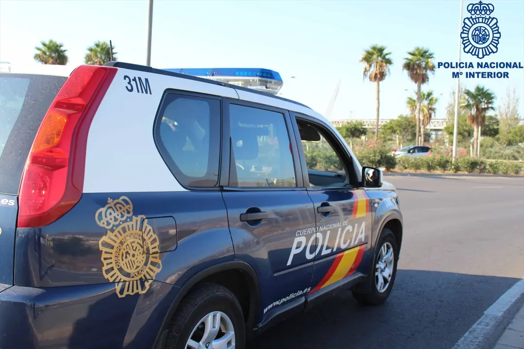 Coche patrulla de Polic&iacute;a Nacional. / E.P.