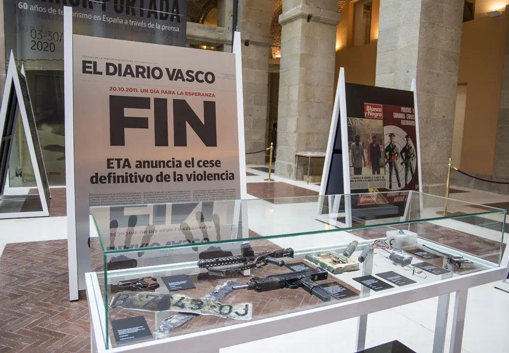 '60 a&ntilde;os de terrorismo en Espa&ntilde;a a trav&eacute;s de la prensa' llega a Santander. / Alerta