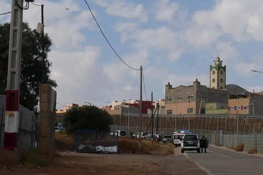 Imagen de la valla de Melilla tras la entrada de decenas de inmigrantes el pasado mes de junio. EFE/ Paqui S&aacute;nchez