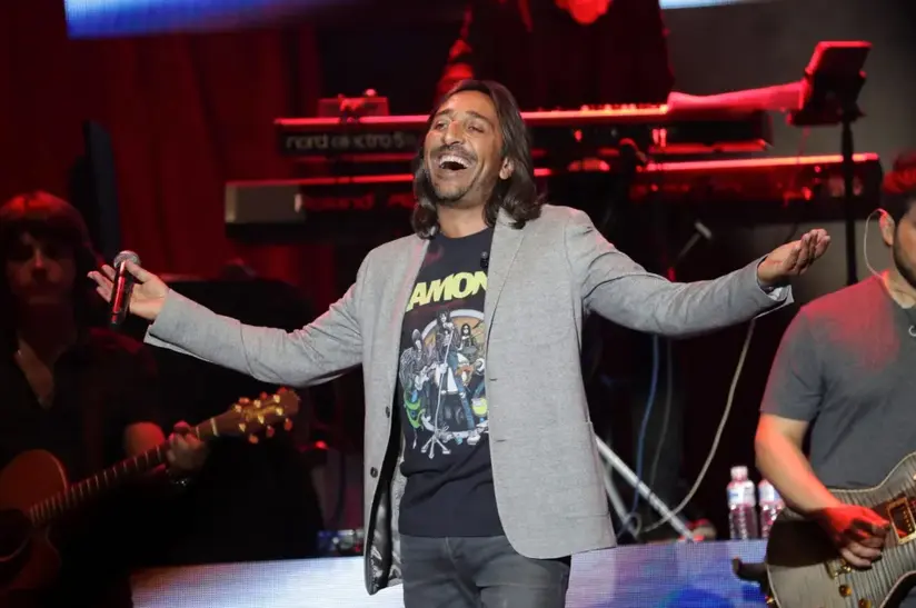El cantante Antonio Carmona, en un concierto en Madrid. EFE/Zipi
