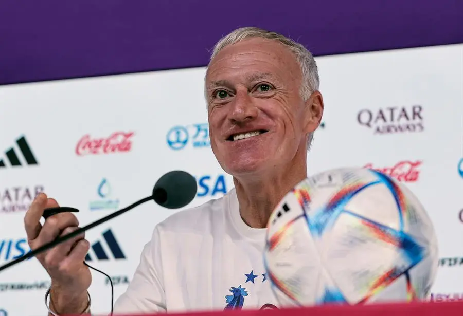 El seleccionador franc&eacute;s, Didier Deschamps. EFE / ALI HAIDER
