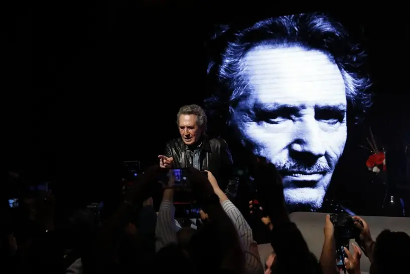 El cantante espa&ntilde;ol, Miguel R&iacute;os, durante una rueda de prensa en la Ciudad de M&eacute;xico (M&eacute;xico). EFE/Alex Cruz/Archivo