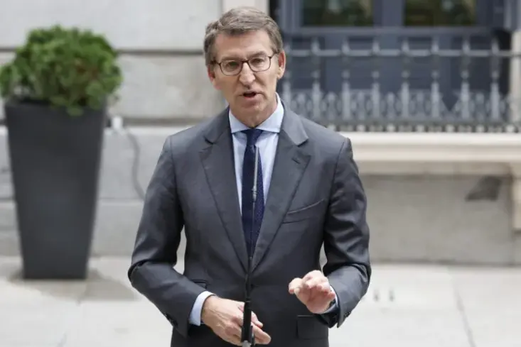 El presidente del Partido Popular, Alberto N&uacute;&ntilde;ez Feij&oacute;o