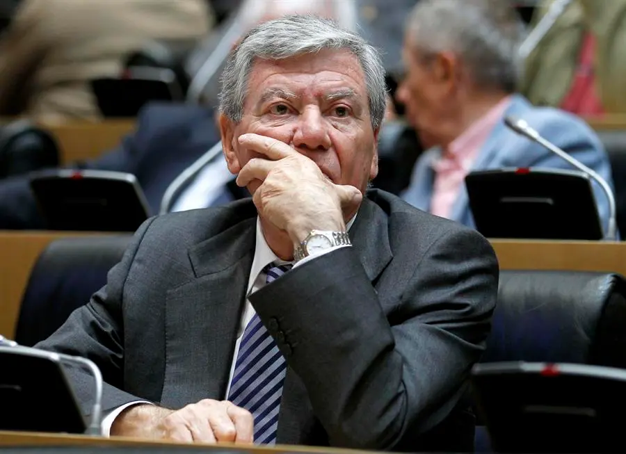 Imagen de archivo del exministro del Interior Jos&eacute; Luis Corcuera. EFE / Chema Moya