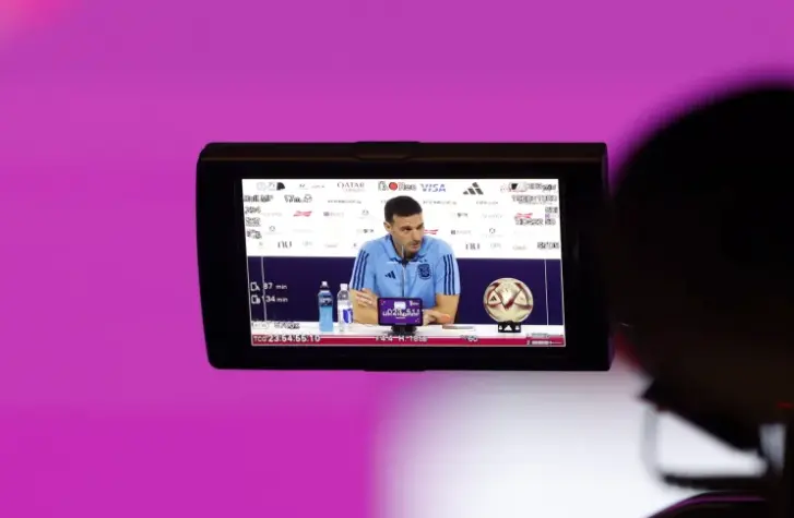 El seleccionador de f&uacute;tbol de Argentina, Lionel Scaloni. EFE / JuanJo Mart&iacute;n