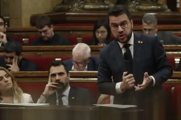 El presidente de la Generalitat, Pere Aragon&egrave;s, en una imagen de archivo.