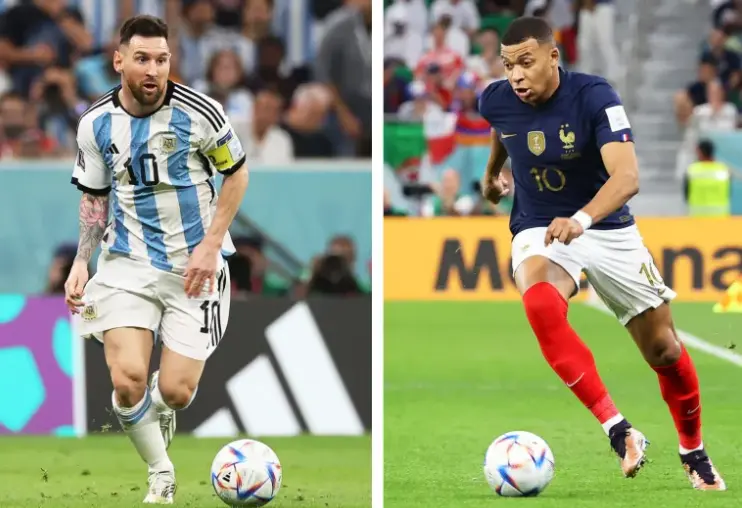 Combo de Lionel Messi y Kylian Mbappe. EFE/EPA/Mohamed Messara / Ali Haider