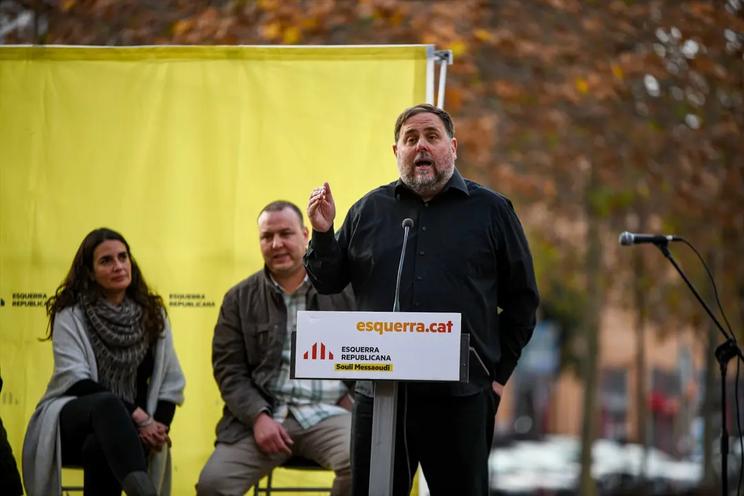 El l&iacute;der de ERC, Oriol Junqueras. E.P. / MARC PUIG PEREZ