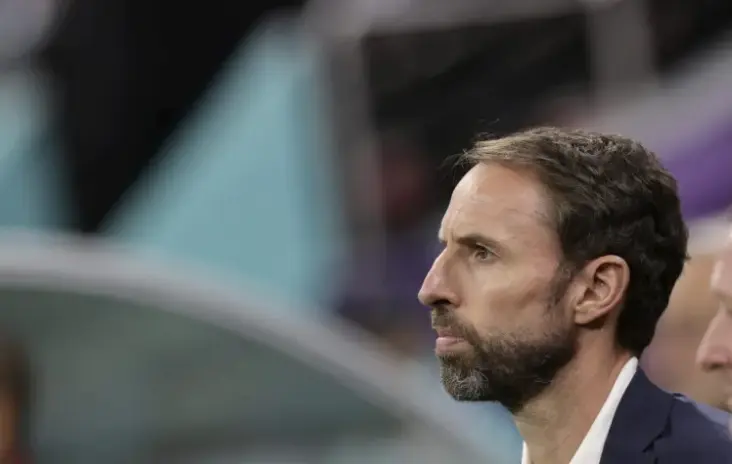 El seleccionador ingl&eacute;s, Gareth Southgate. EFE/Antonio Lacerda