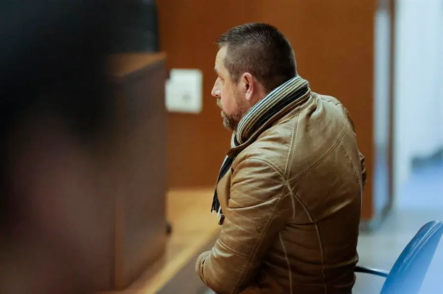 Jos&eacute; Enrique Abu&iacute;n Gey alias 'El Chicle', durante el juicio. EFE/Cabalar