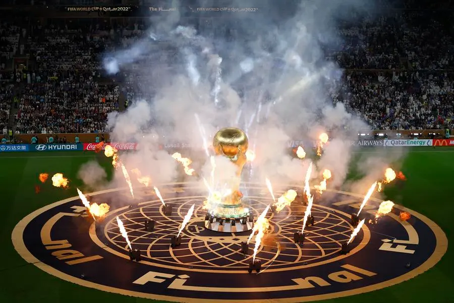 Imagen de la ceremonia de clausura del Mundial de Qatar 2022. EFE/ Alberto Estevez