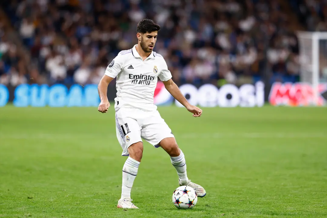 Marco Ascensio durante un partido del Real Madrid. E.P. / AFP7
