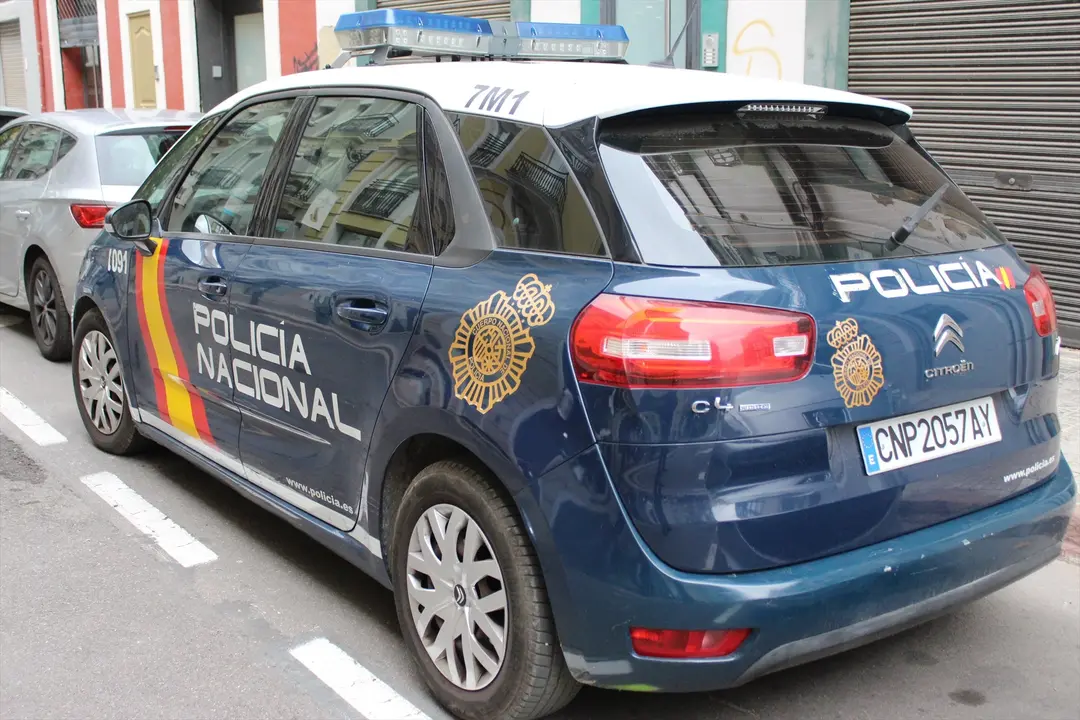 Imagen de un coche de la Polic&iacute;a Nacional. E.P.