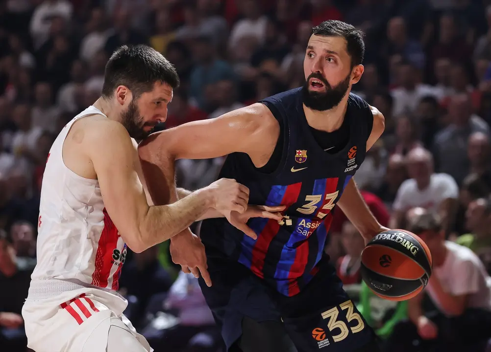 Nikola Mirotic, durante un partido. E.P.