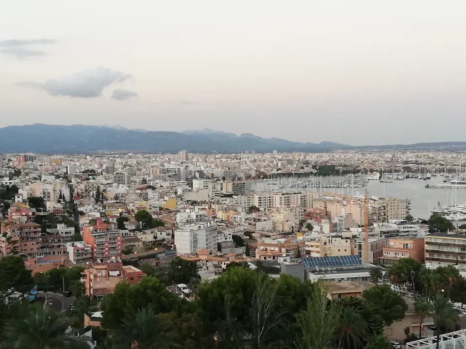 Bloques de pisos en Palma.